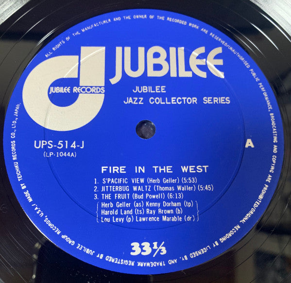 Fire In The West