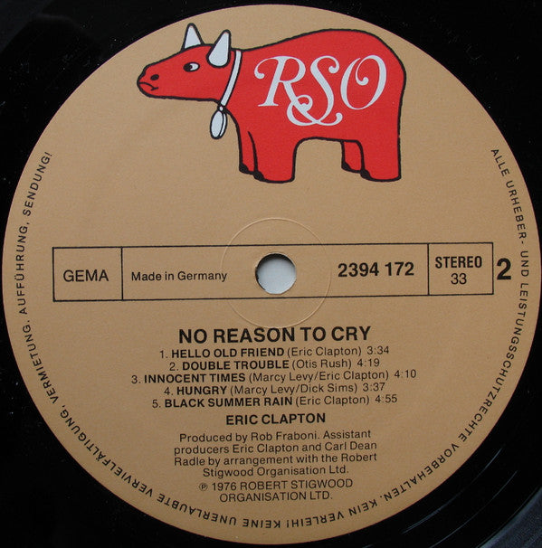 No Reason To Cry