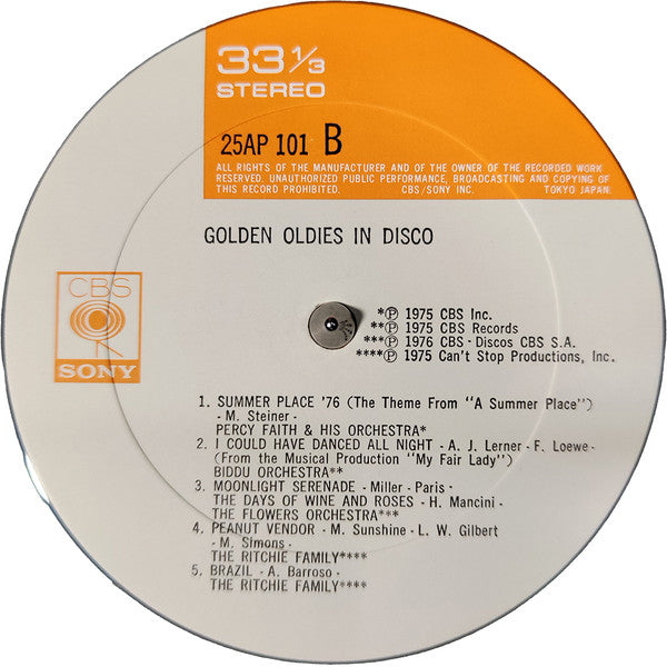 Golden Oldies In Disco