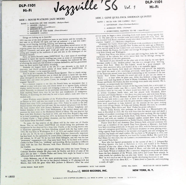 Master Release: Jazzville Vol. 1 by The Jazz Modes