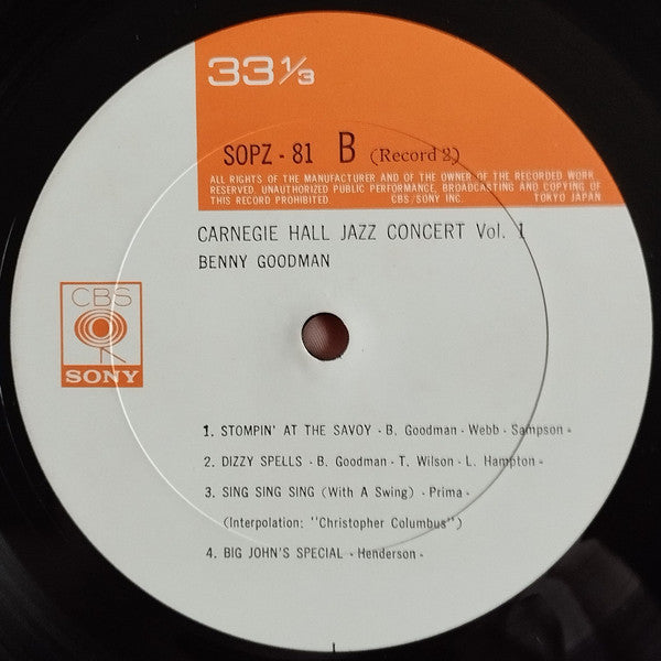 The Famous 1938 Carnegie Hall Jazz Concert