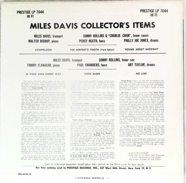 Collectors' Items