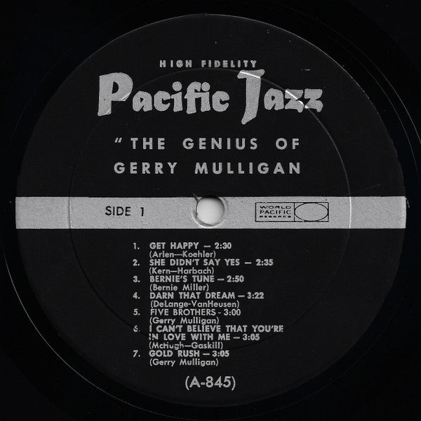 The Genius Of Gerry Mulligan