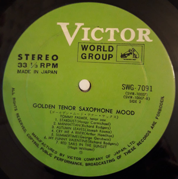 Golden Tenor Saxophone Mood = ゴールデン・ムード・テナー・サックス