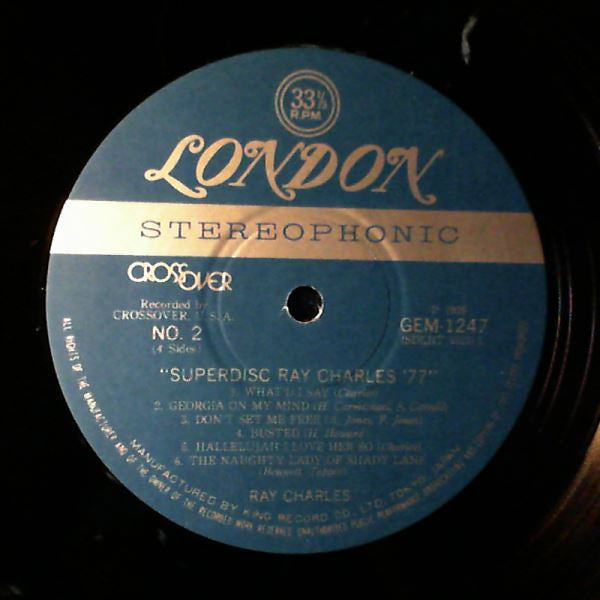 Superdisc Ray Charles '77