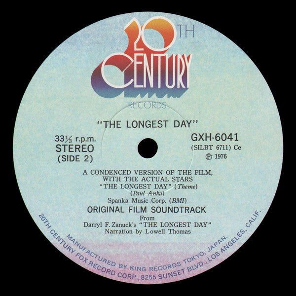 The Longest Day (The Original Film Sound Track)