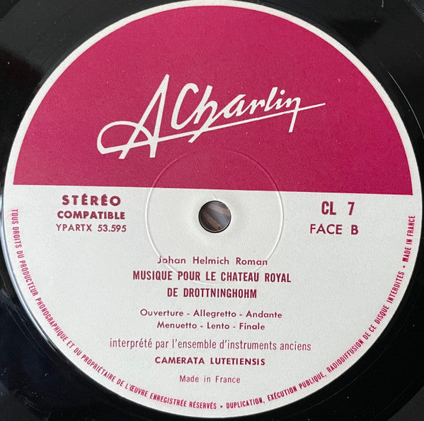 Musique A La Cour De Suède