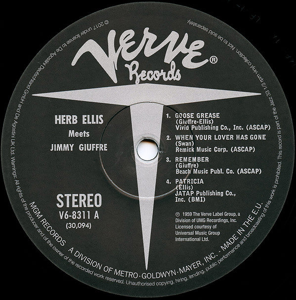 Herb Ellis Meets Jimmy Giuffre