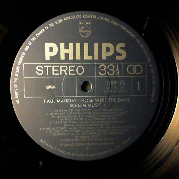 Those Were the Days - Screen Music 1