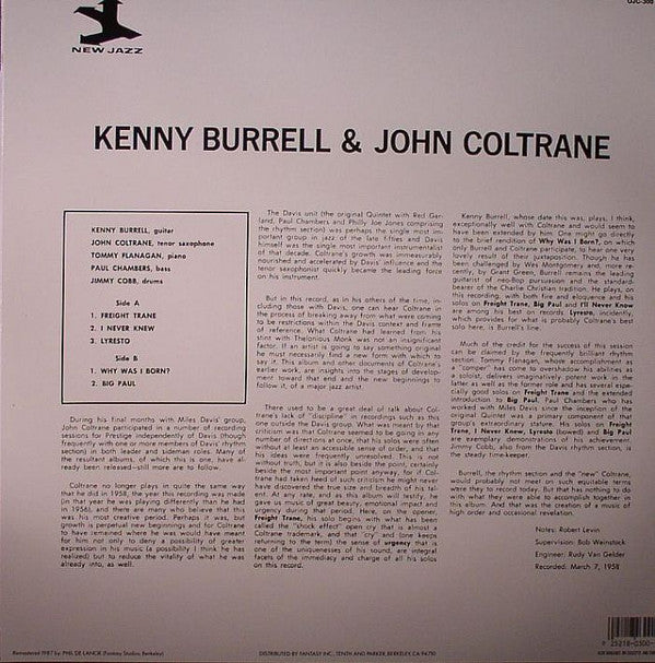 Kenny Burrell & John Coltrane