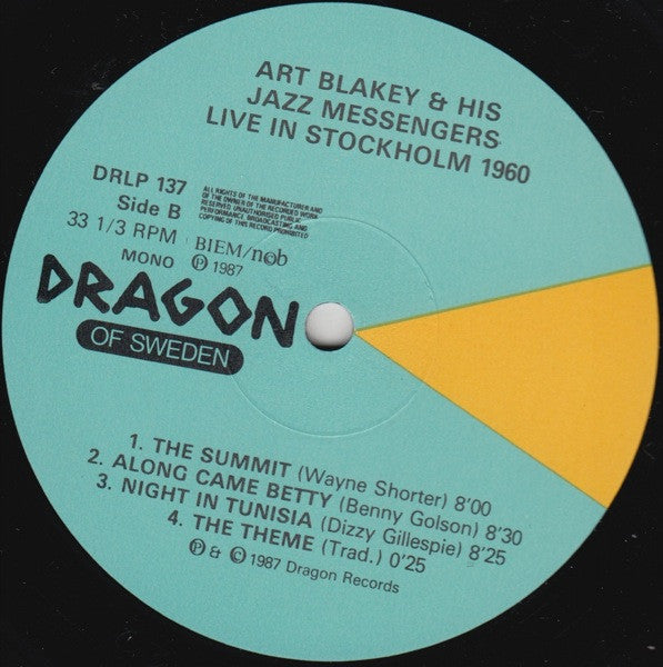 Live In Stockholm 1960