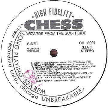 Release: Wizards From The Southside-Vinyl-Italy-1983-CH 8001, CH 8001-2922809
