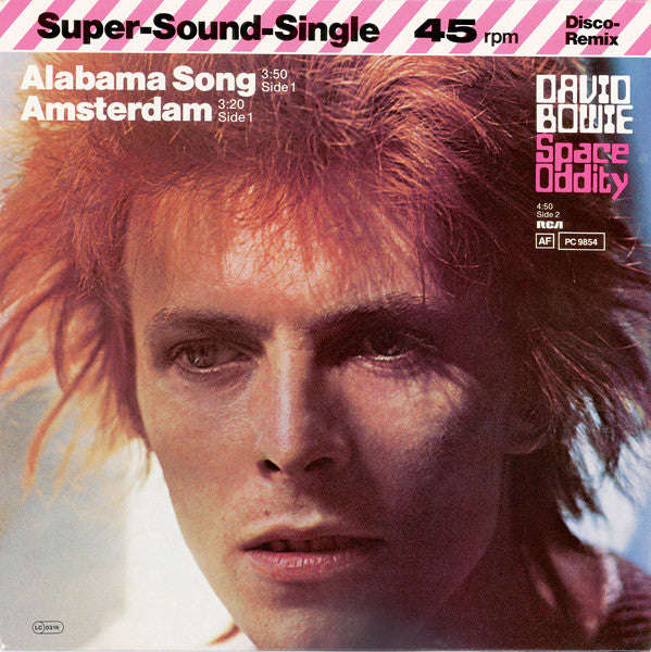 Alabama Song / Amsterdam / Space Oddity
