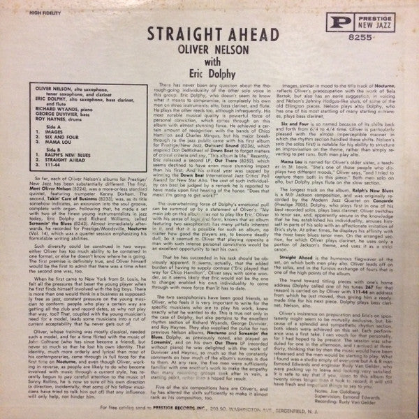 Straight Ahead