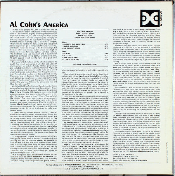 Al Cohn's America