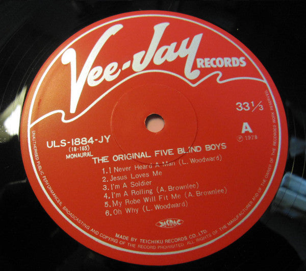 The Original Five Blind Boys