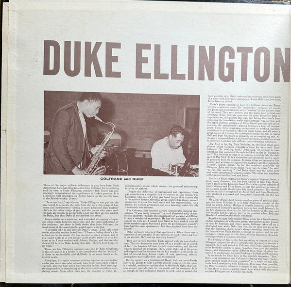 Duke Ellington & John Coltrane