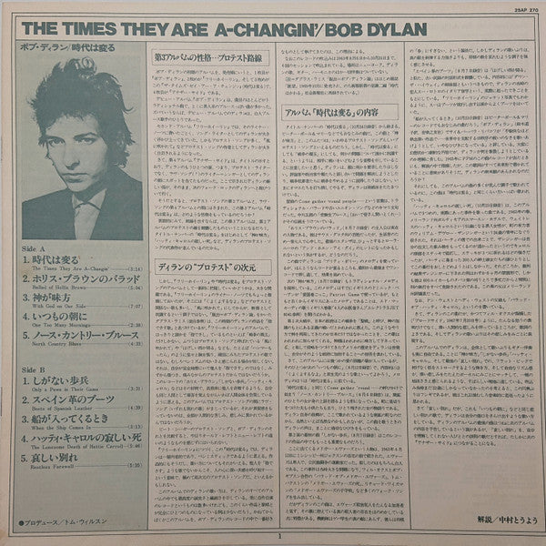 The Times They Are A-Changin'