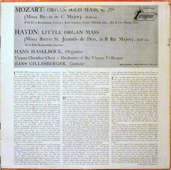 Organ Solo Mass / Little Organ Mass