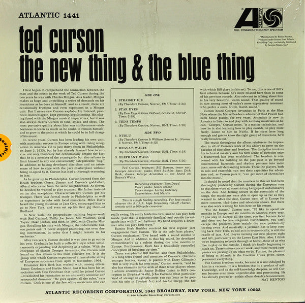 The New Thing & The Blue Thing