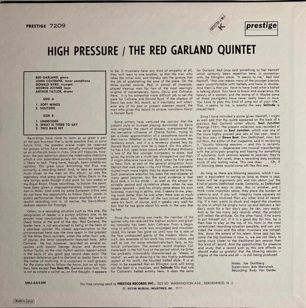 High Pressure