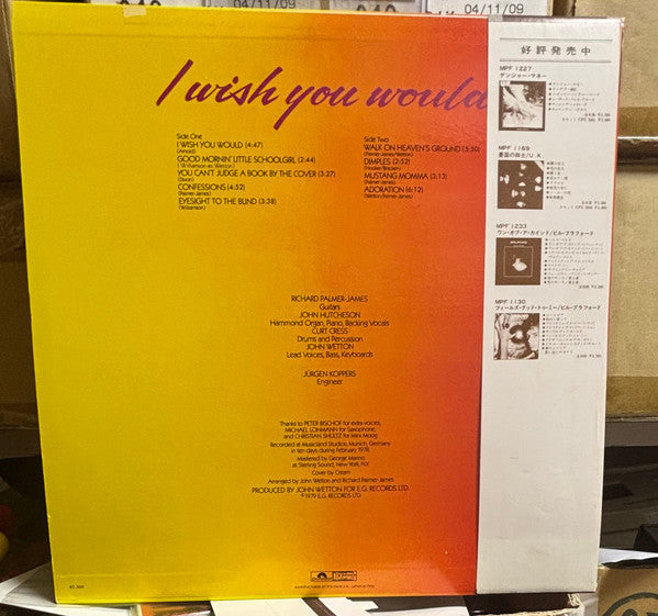 I Wish You Would