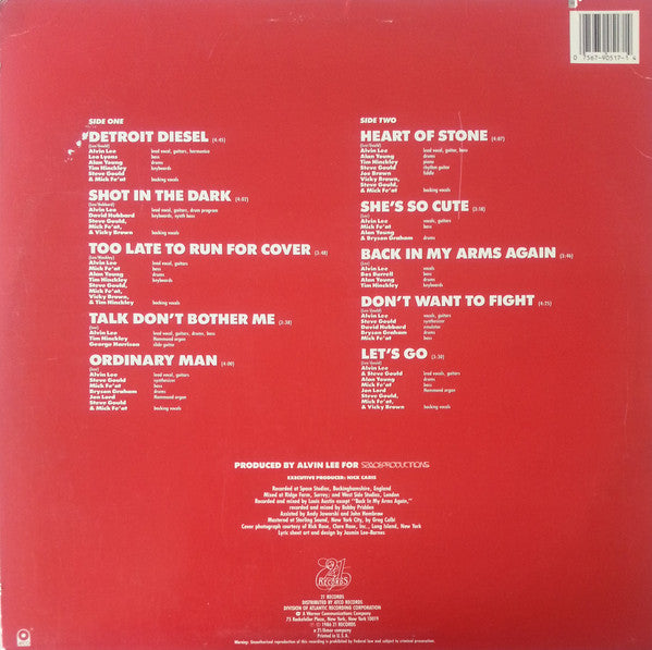 Release: Detroit Diesel-Vinyl-US-1986-7 90517-1, 90517-1-2582338
