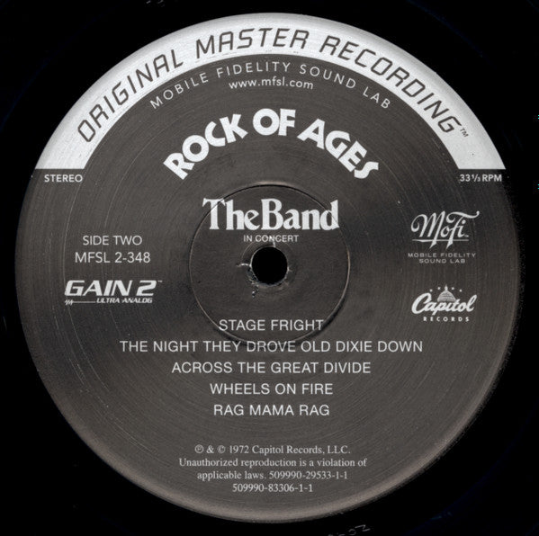 Rock Of Ages (The Band In Concert)