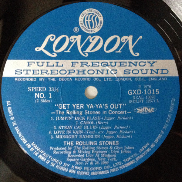Get Yer Ya-Ya's Out! - The Rolling Stones In Concert