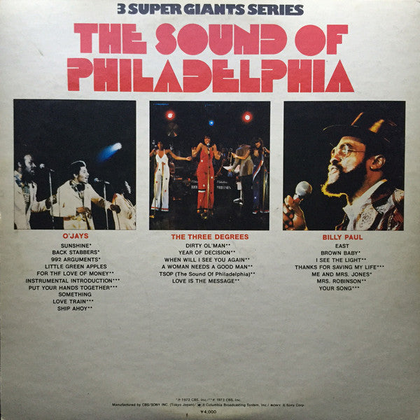 The Sound Of Philadelphia