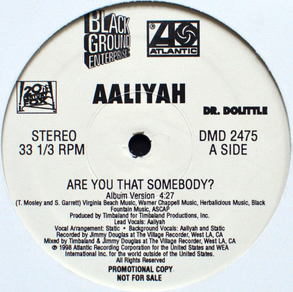 Are You That Somebody?