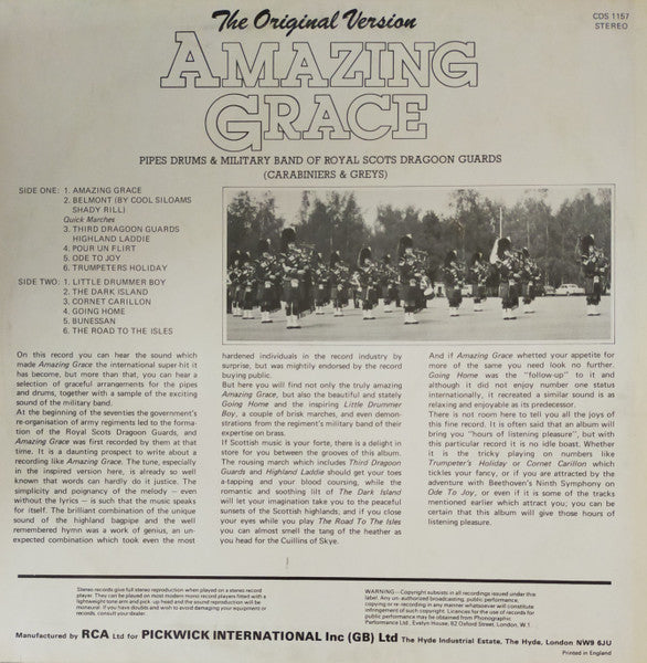 Amazing Grace - The Original Version