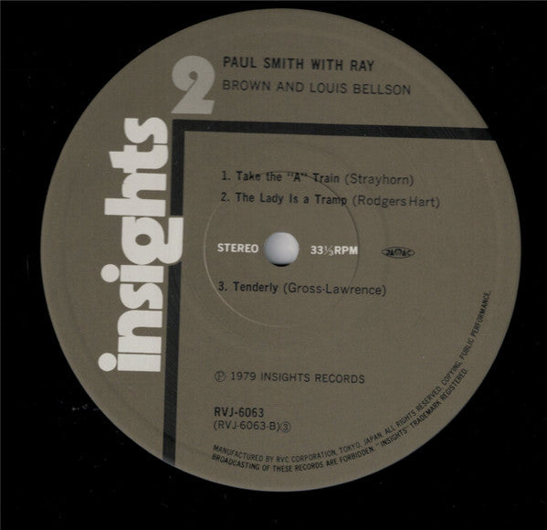 Paul Smith With Ray Brown And Louis Bellson