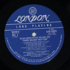 Blues Obscurities Volume One Dark Muddy Bottom