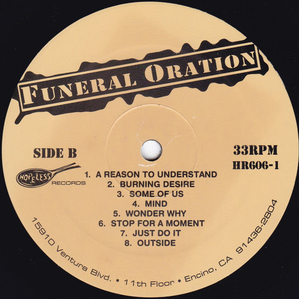 Funeral Oration