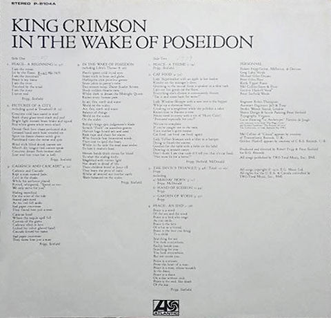 In The Wake Of Poseidon