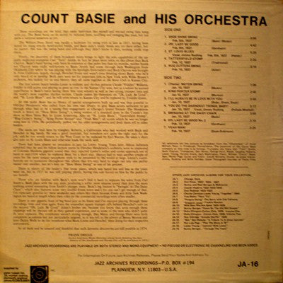 The Count At The Chatterbox