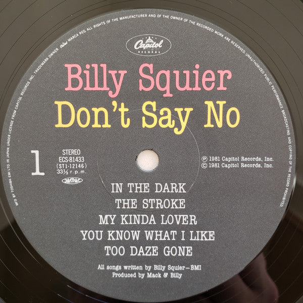 Don't Say No