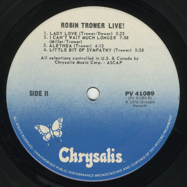 Robin Trower Live!