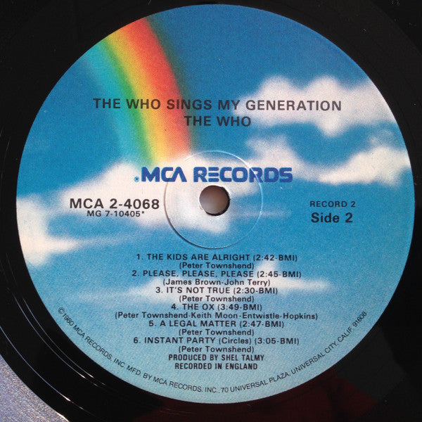 Magic Bus / The Who Sings My Generation