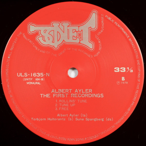 The First Recordings