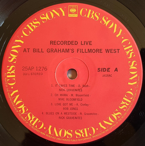 Live At Bill Graham's Fillmore West