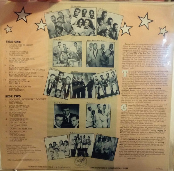 Release: Unknown Release-Vinyl-US-1984-SS-8032, 8032-6839967