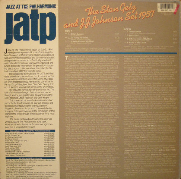 Jazz At The Philharmonic Set 1957