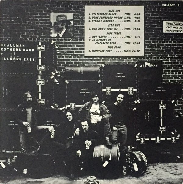 The Allman Brothers Band At Fillmore East