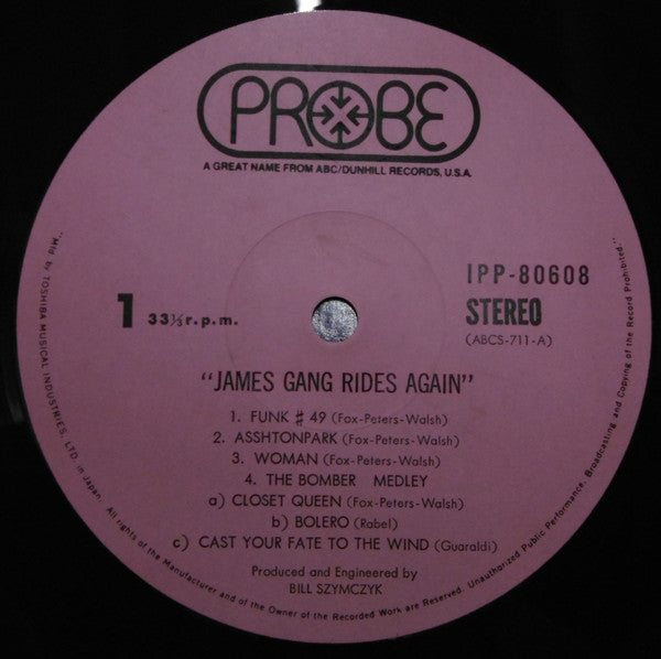 James Gang Rides Again