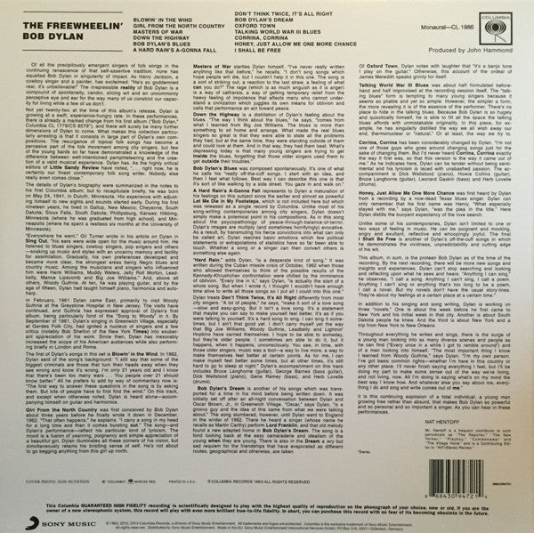 The Freewheelin' Bob Dylan