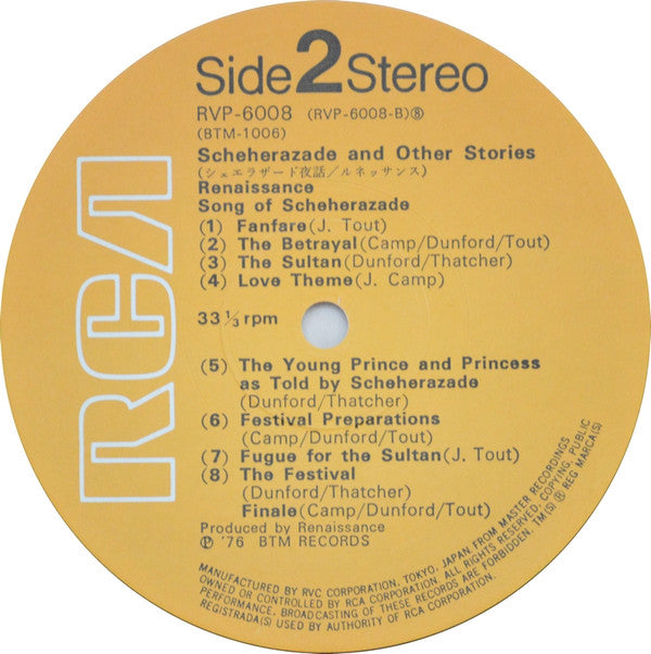 Scheherazade And Other Stories
