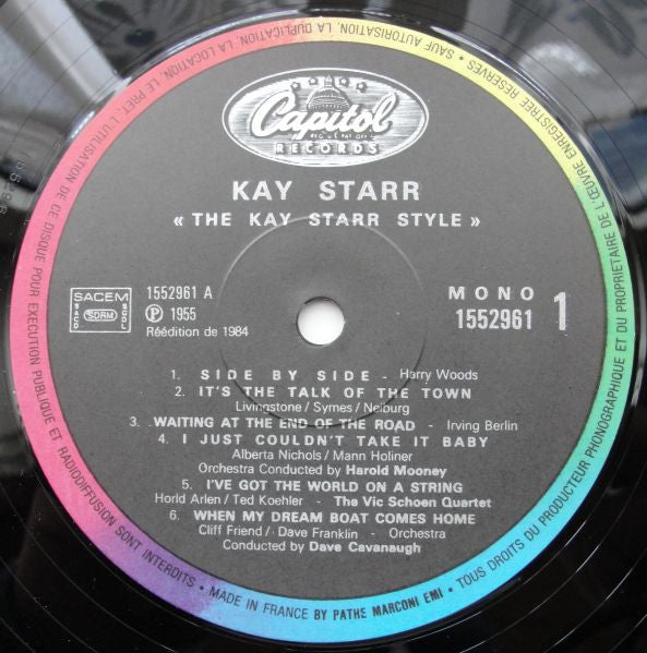 The Kay Starr Style