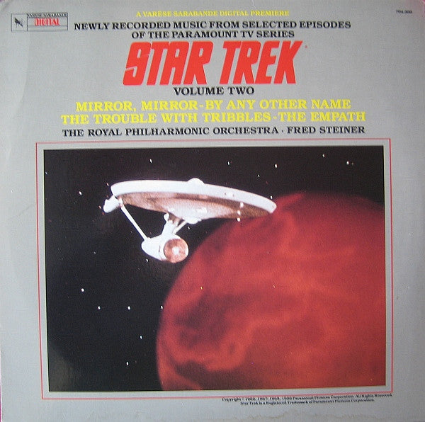 Release: Star Trek - Volume Two (Music Adapted From Selected Episodes Of The Paramount TV Series)-Vinyl-US-1986-704.300-1183436